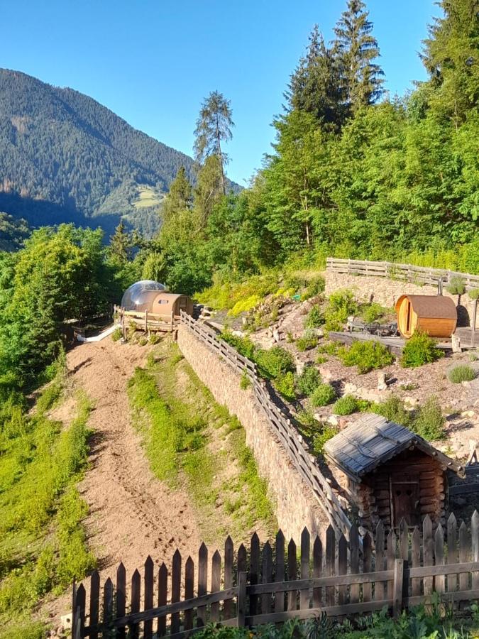 לינה וארוחת בוקר Sant'Orsola Maso La Marianna Bubble Glamping In Trentino מראה חיצוני תמונה
